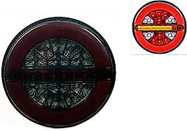 FR STOP LAMBA NEON 4 FONKSİYONLU FÜME CAMLI 12-24V