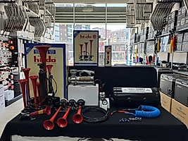 MEGA SET ( 3 Çeşit Korna ) Otomatik Kompresör Set 12V