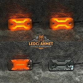 FR FÜME YENİ MODEL SİNYALLİ SİDE MARKER 12/24 VOLT SARI
