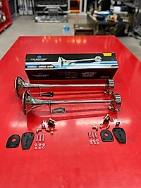 TECNOPOİNT KAPAKLI MARİN 62 CM GEMİ KORNASI ( ÇİFT )