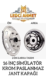 16 SİMULATÖR JANT KAPAĞI TAKIMI