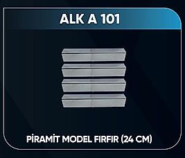 PİRAMİT FIRFIR BÜYÜK BOY 24 CM ( 4 LÜ SET )