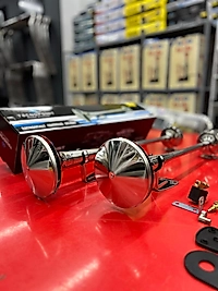 TECNOPOİNT KAPAKLI MARİN 62 CM GEMİ KORNASI ( ÇİFT )