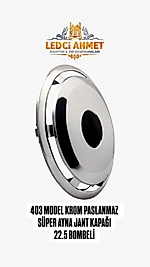 22.5 PASLANMAZ KROM 403 MODEL JANT KAPAĞI BOMBELİ